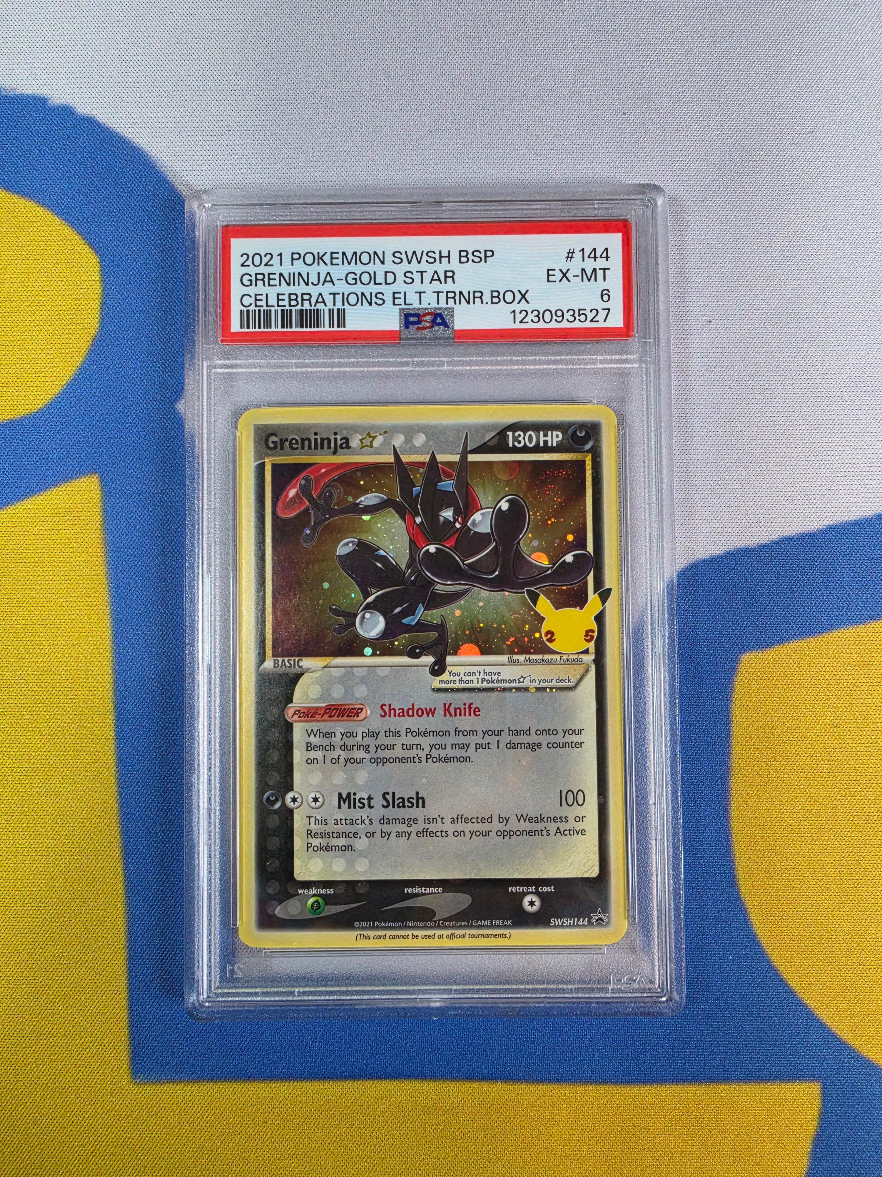 Greninja Gold Star PSA 6