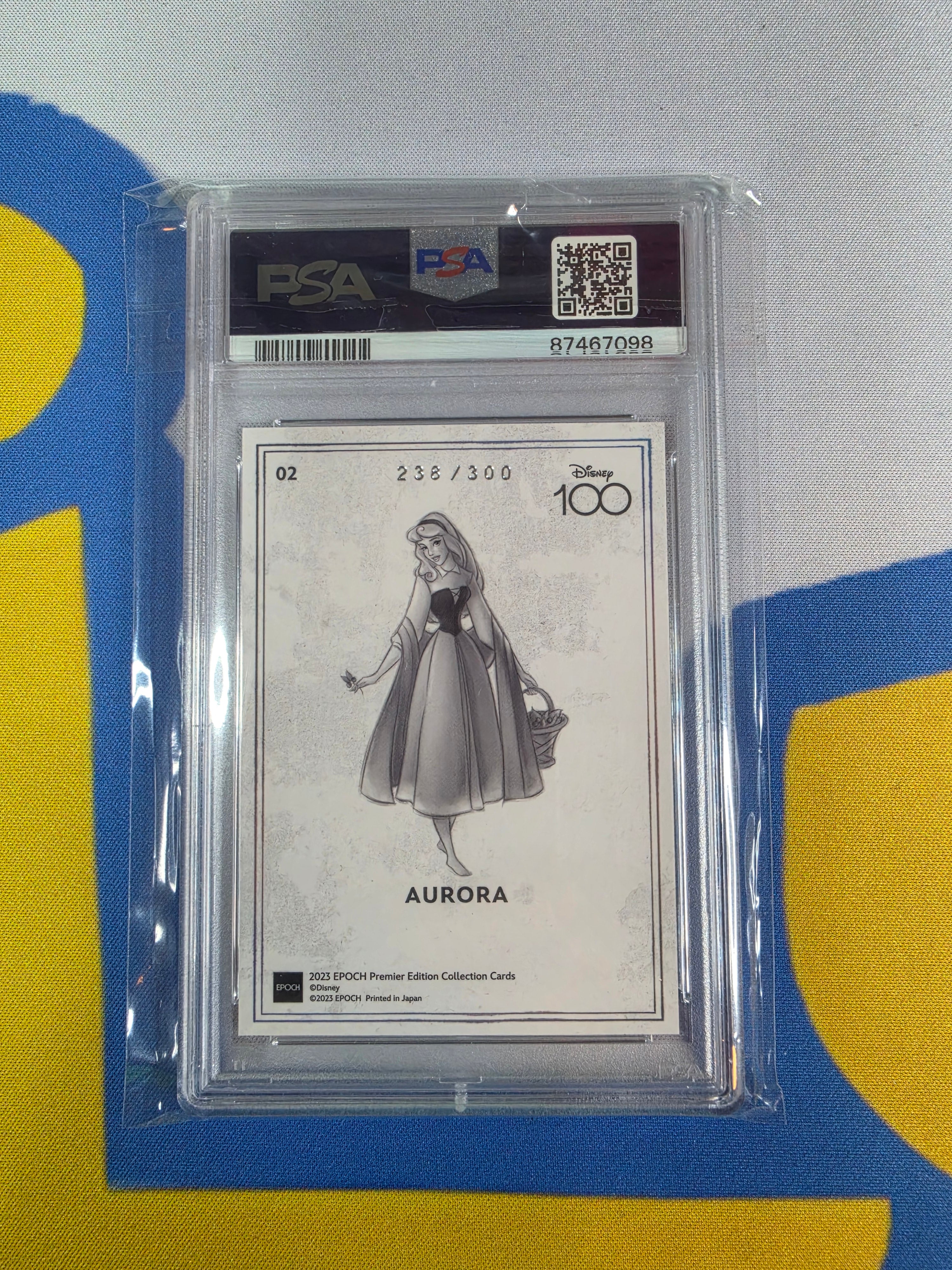 Aurora #2 Rainbow Foil 238/300 PSA 8