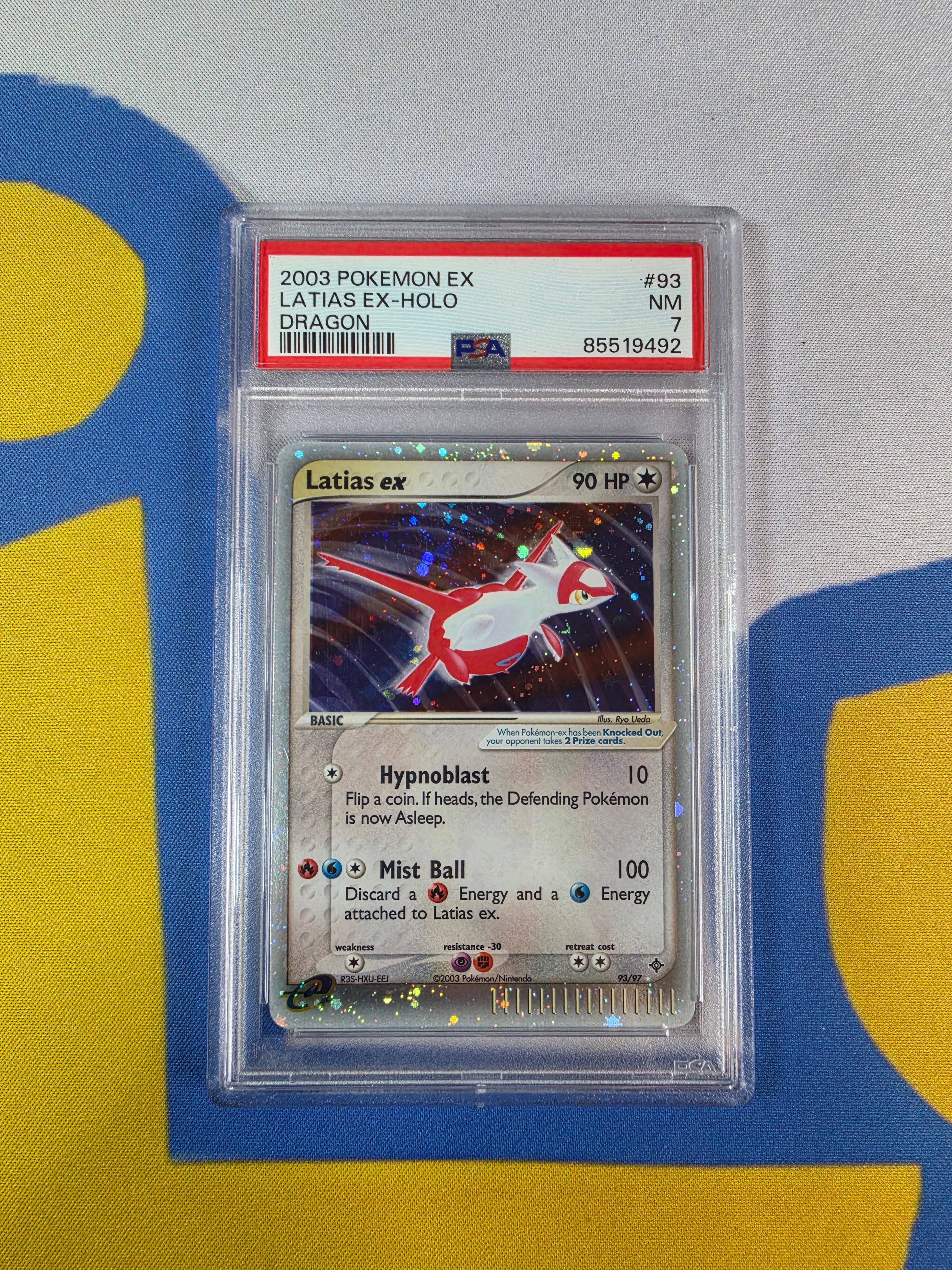 Latias EX 93/97 PSA 7