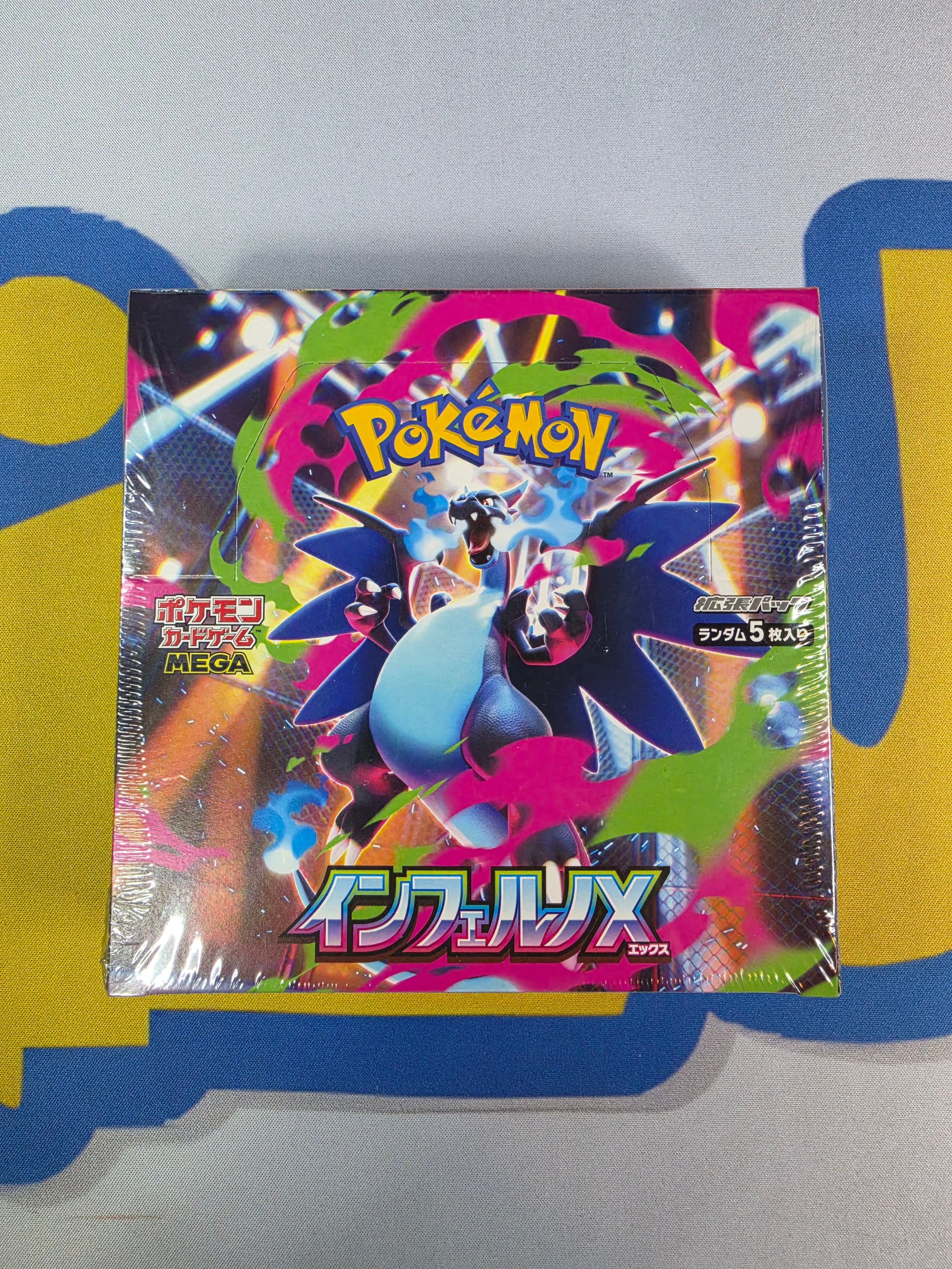 Pokemon Inferno X Japansk Booster Boks Sealed